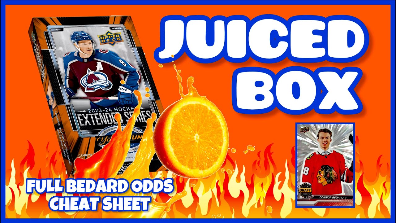 WHAT ARE THE ODDS?! 2023-24 Upper Deck Extended Series Hockey Hobby Box Break #1 (2024)