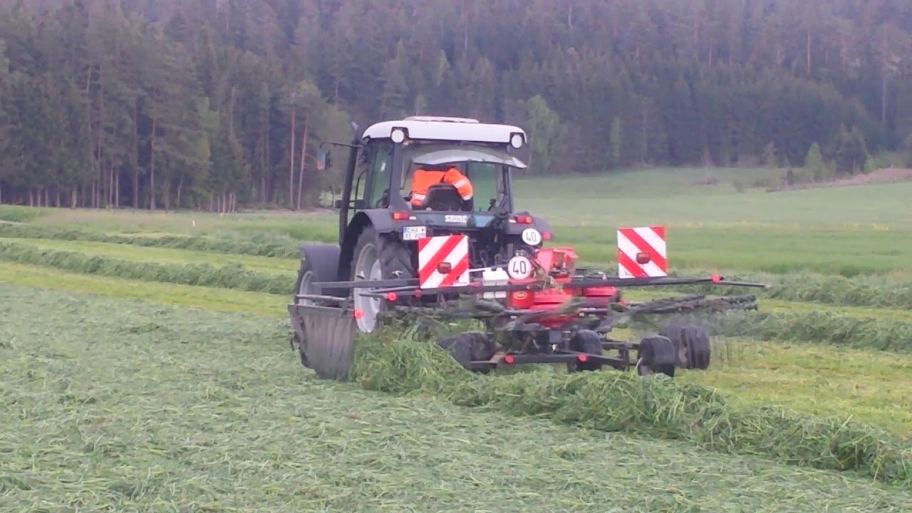 Schwaden mit Same Dorado 90 und Vicon