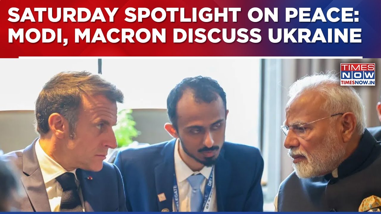 Modi, Macron Discuss Ukraine Peace: Here's What Indian PM Posted Post Talks With French&nbsp;President