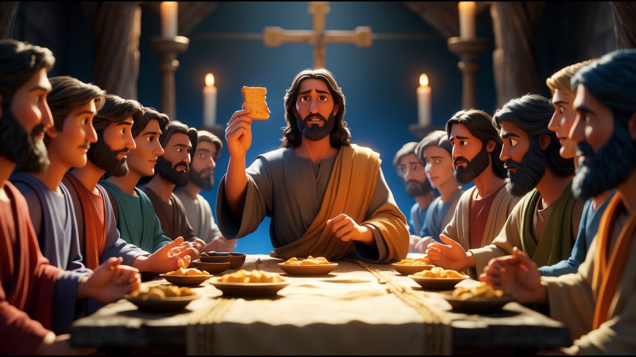 The Last Supper: Jesus’ Final Meal with His Disciples (Animated Bible Story)