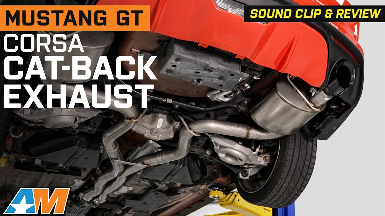 2015-2017 Mustang GT Corsa Performance Xtreme Cat-Back Exhaust Review & Sound Clip