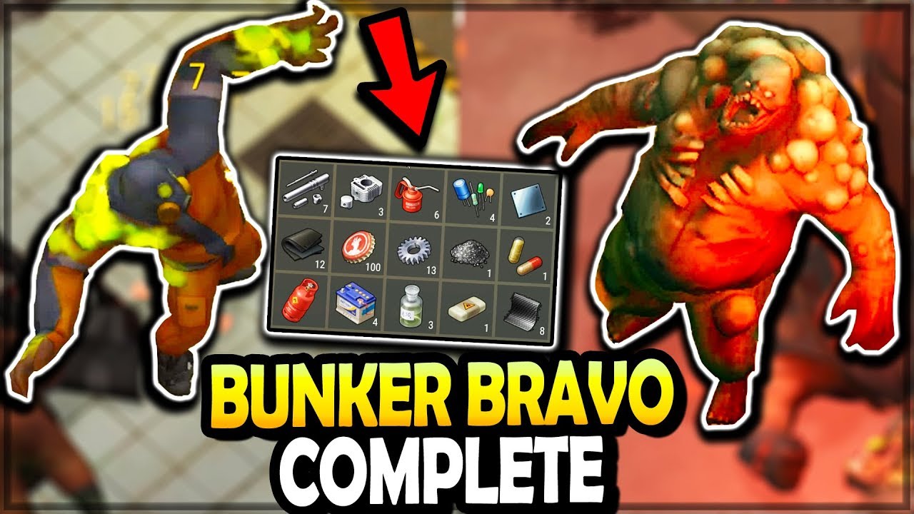 Bunker Bravo COMPLETED (ALL FLOORS, BOSSES, and LOOT) - Last Day on Earth Survival Season 3