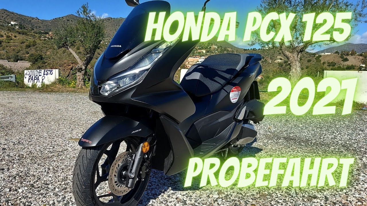 DIE NEUE Honda PCX (2021) 🛵 Probefahrt, Soundcheck, Walkaround, 0-100 km/h (DEUTSCH/GERMAN) 🛵VLOG129