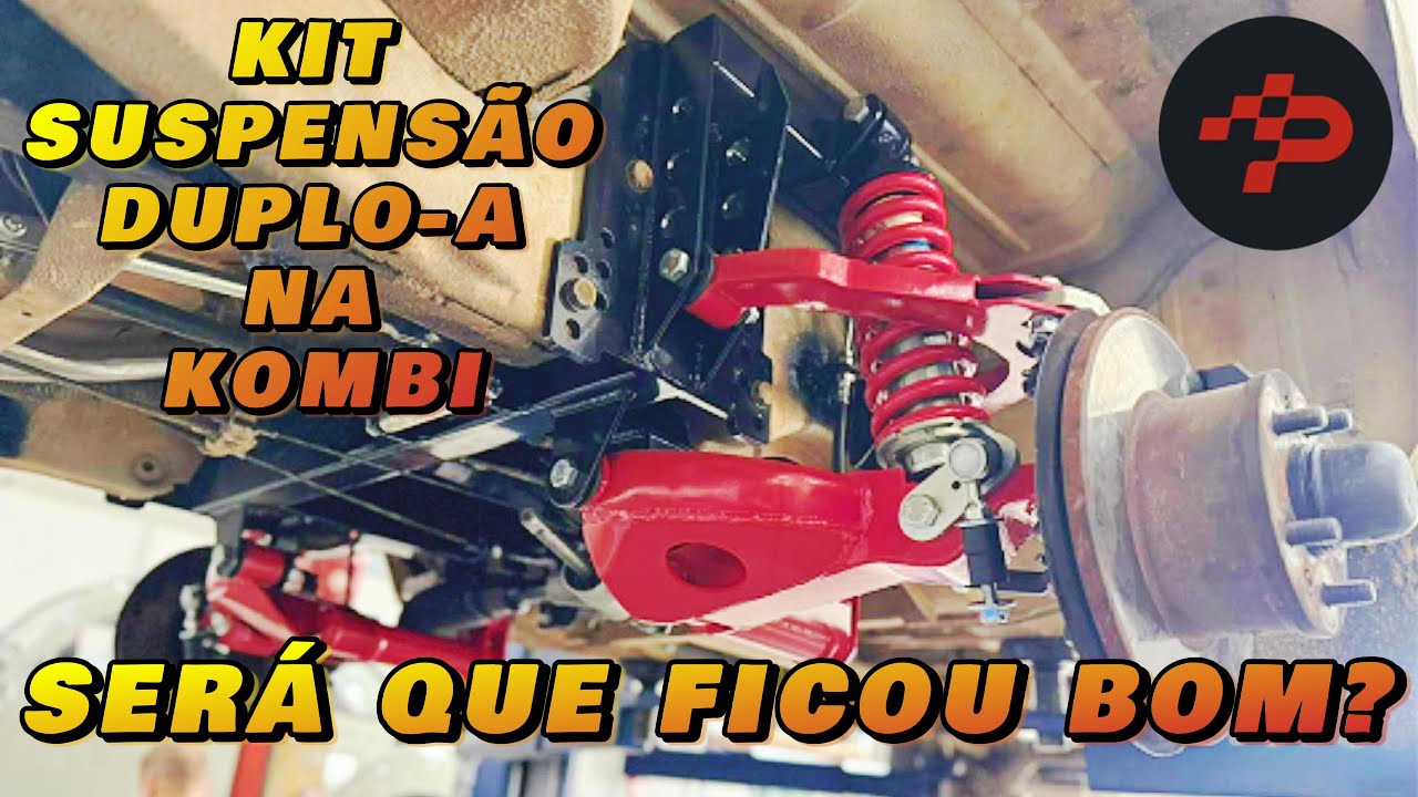 Instalamos o KIT SUSPENSÃO DUPLO A da PROJEKTA em nossa KOMBI - Será que ficou bom?
