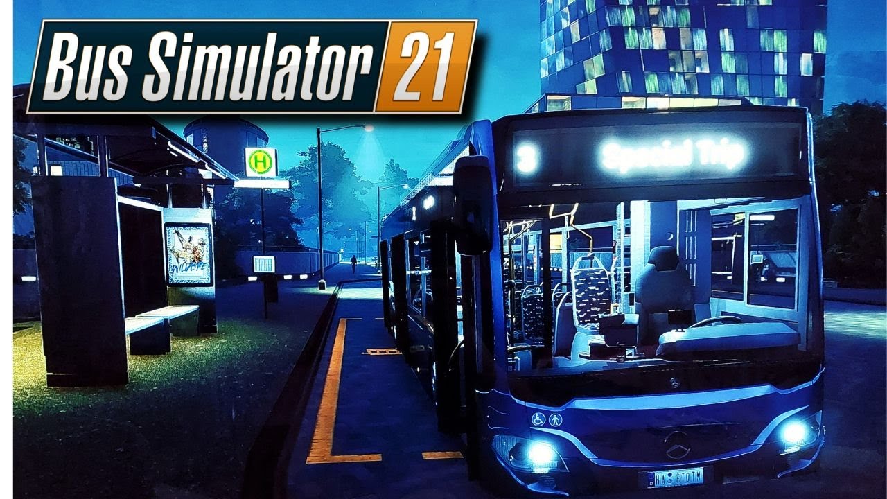 BUS SIMULATOR 21 - NEXT STOP PS5 PRO GAMEPLAY | DOING THE NIGHT SHIFT |