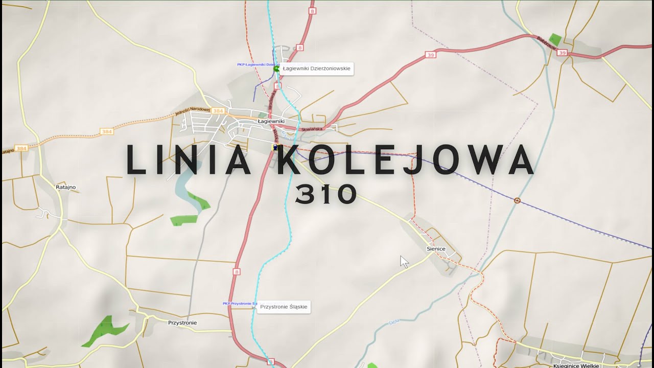 Linia kolejowa 310 Łagiewniki Dzierżoniowskie - Przystronie Śląskie.
