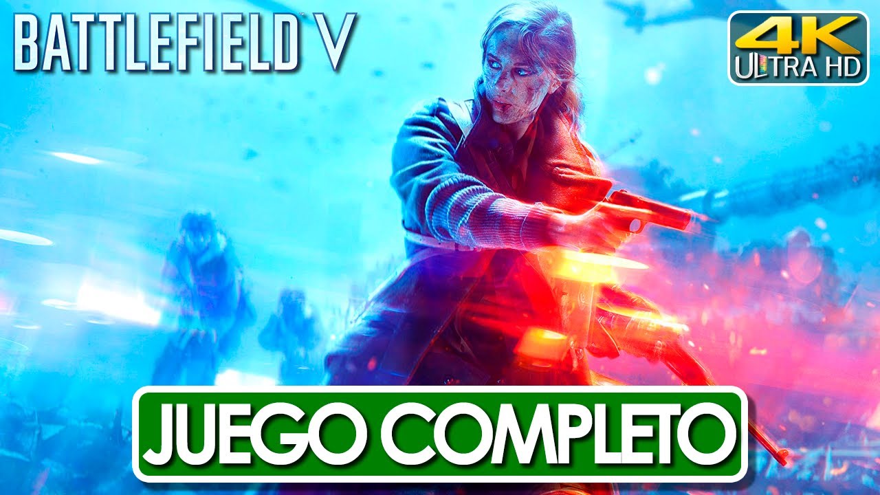 Battlefield 5 Juego Completo Español Latino Campaña Completa (4K 60FPS) 🕹️ SIN COMENTARIOS