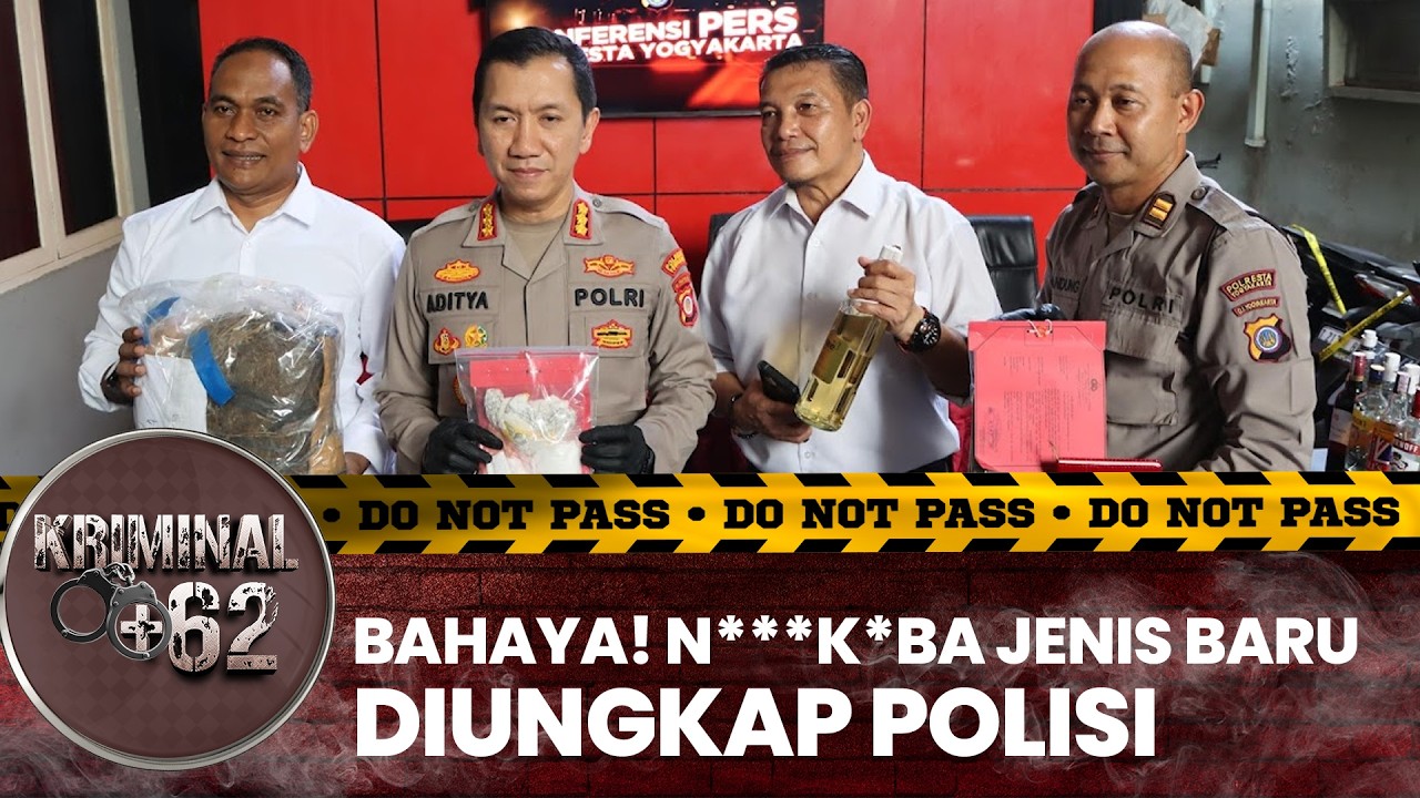 Polda Metro Jaya Bongkar Peredaran N**tika Jenis Etomidate, Dua Tersangka Diciduk | KRIMINAL + 62