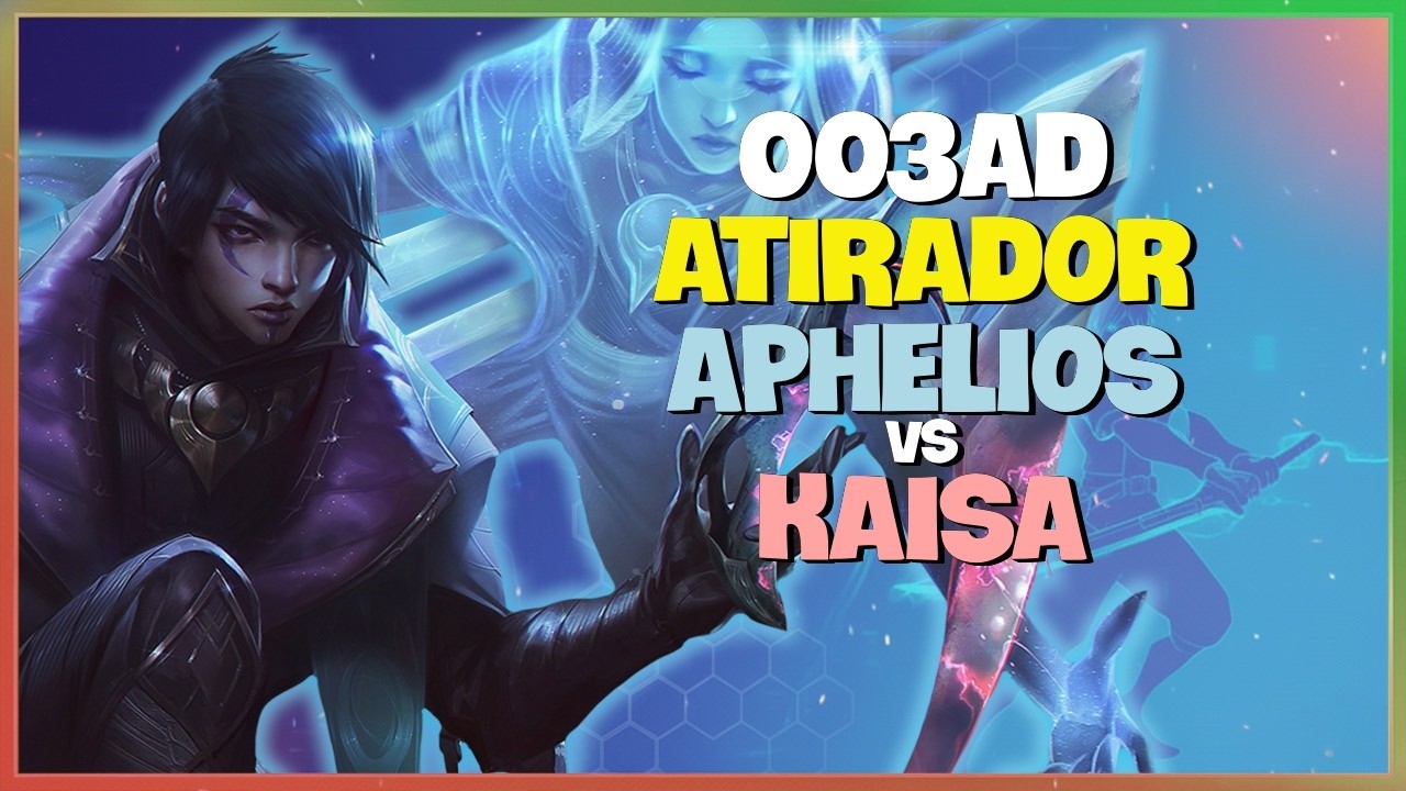 Rank 1 Aphelios : Esse maluco está DESTRUINDO a Kai'Sa no Desafiante com MECÂNICA de outro nível