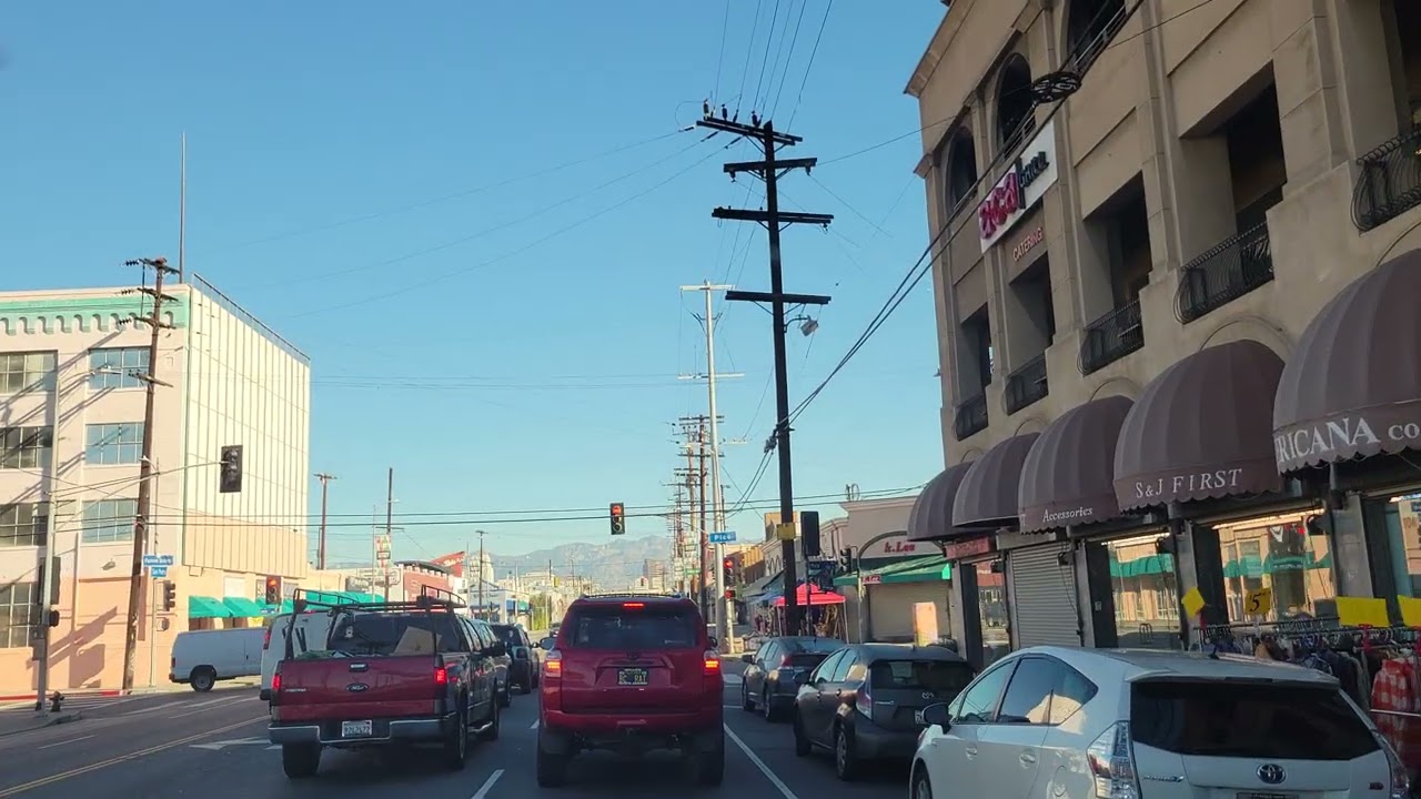 SAN PEDRO STREET DOWNTOWN LOS ANGELES 