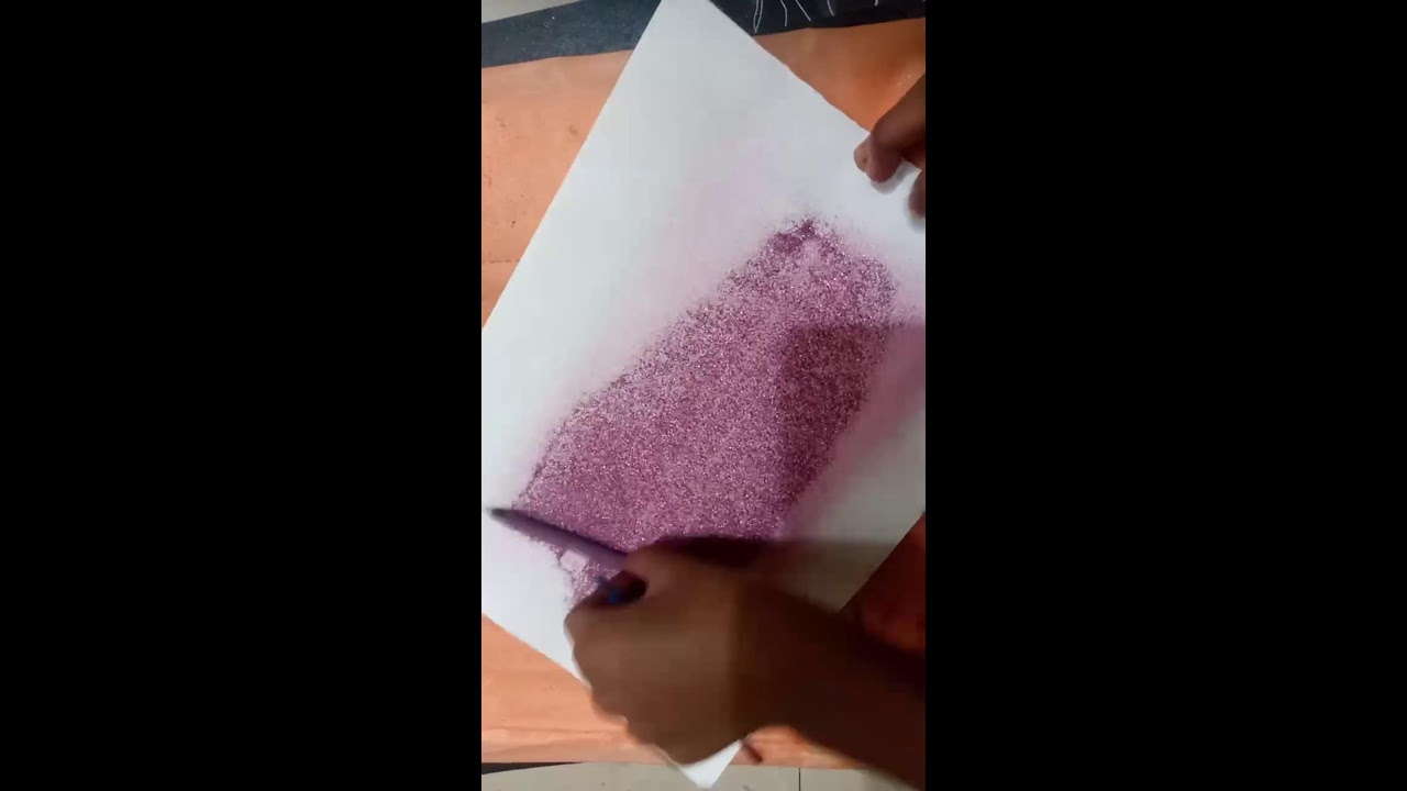 writing subscriber names #writing #glitter