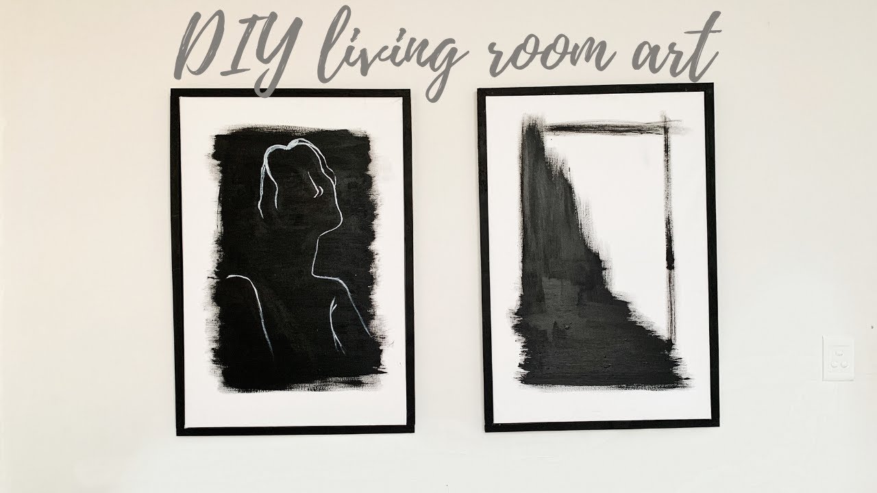 DIY Living Room Art | South African DIY Youtuber