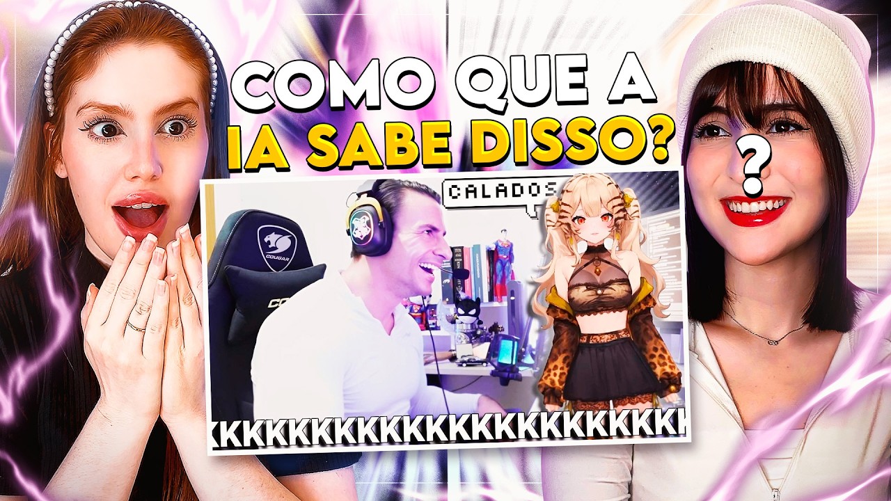 REACT | XAND&Atilde;O COLOCOU ASSISTENTE IA na LIVE e TODO MUNDO PASSOU MAL DE RIR (LIA BASED) | CR Reacts