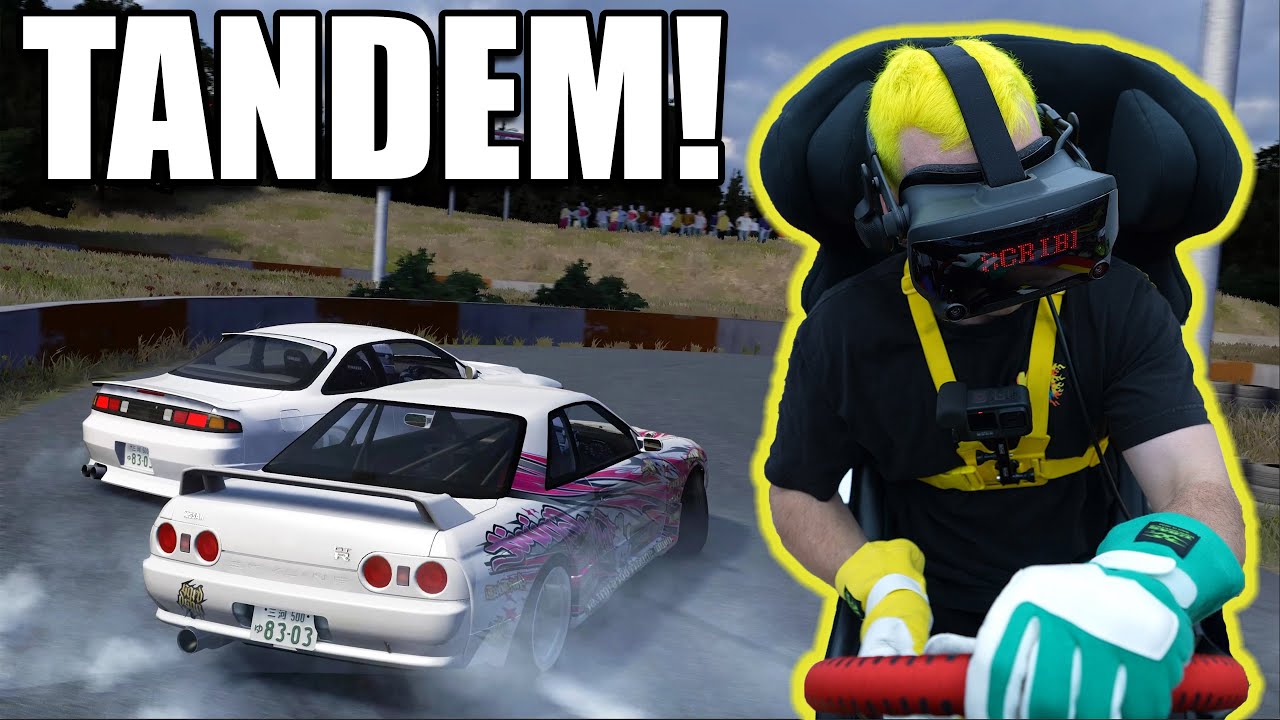 Pro Drifter Sim Drifting First Drift Tandem!