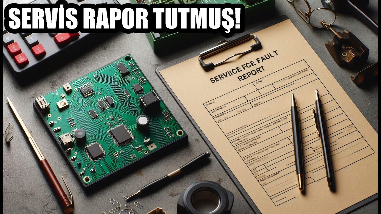 SERVİS RAPOR TUTMUŞ SUÇLU KİM? ÇOK BİLİYORSAN KENDİN YAPARSIN!