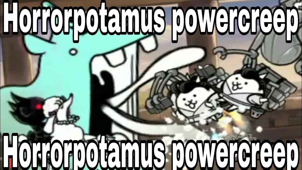 The Battle Cats - Horrorpotamus Lv. 10 & MAX (No Uber)