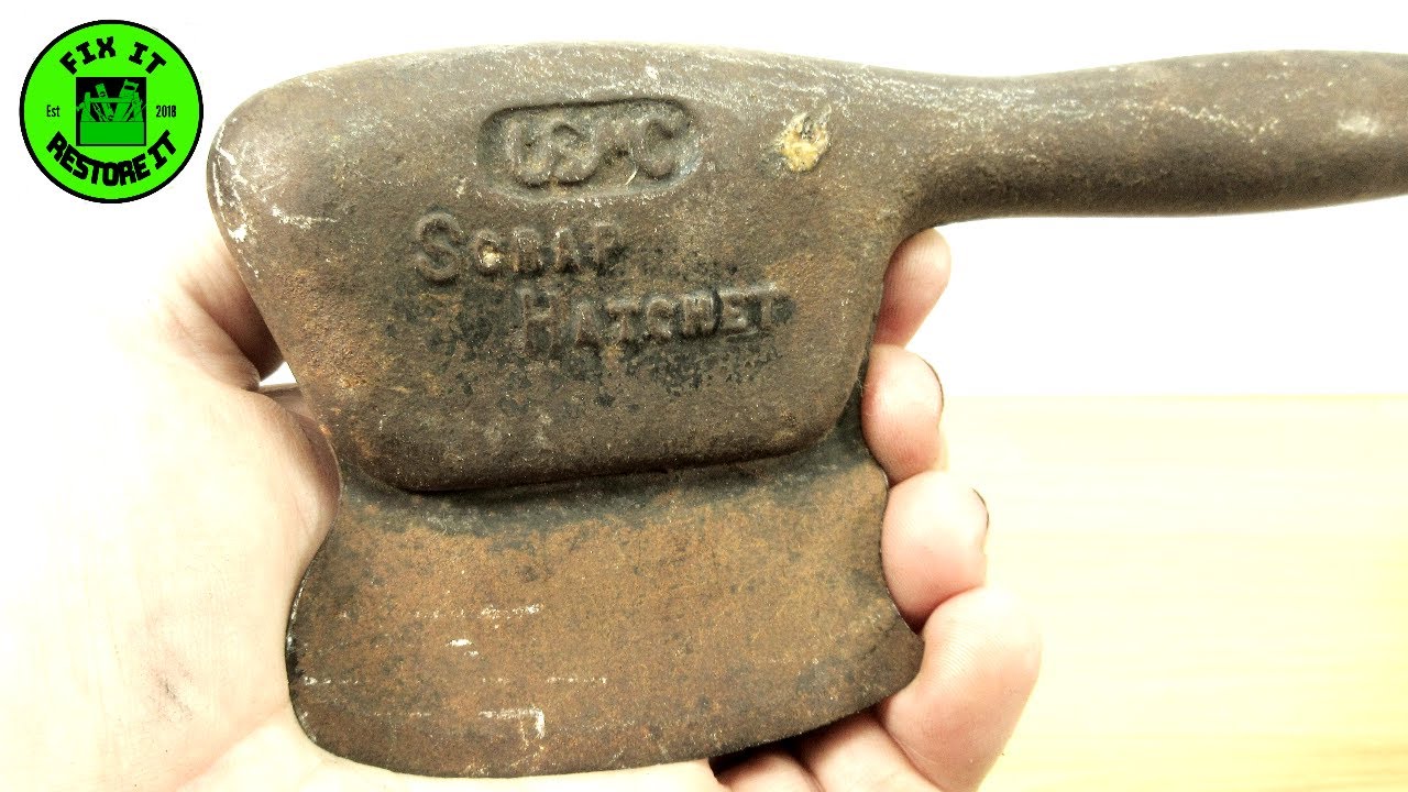 USMC  Scrap Hatchet restoration