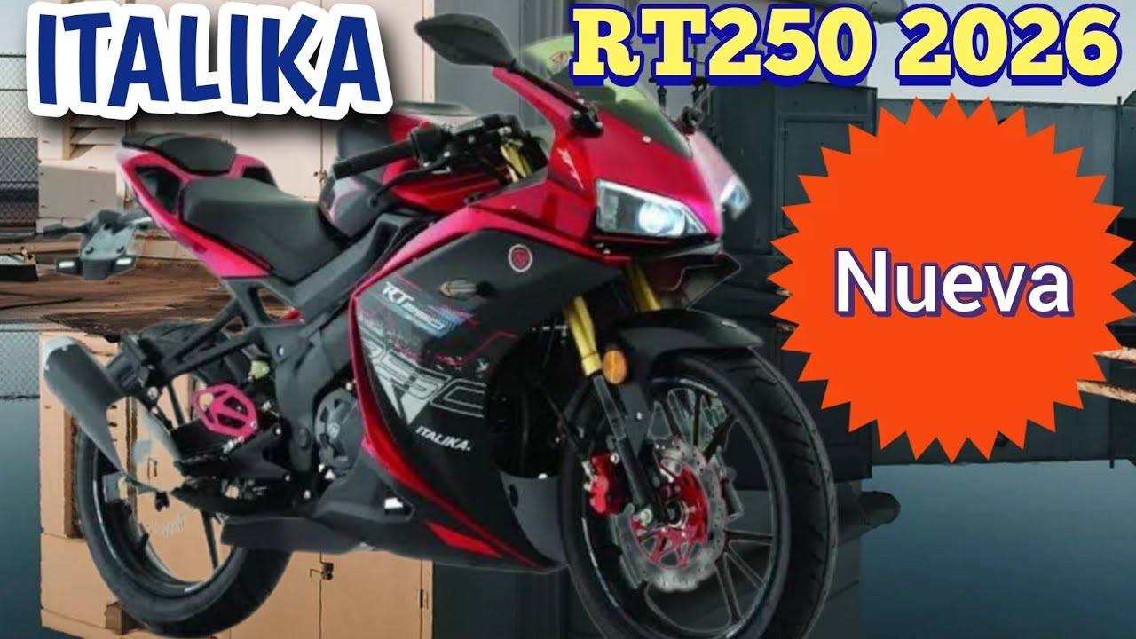 NUEVA ITALIKA RT250 2026 | MEJOR QUE LA VORTEX?