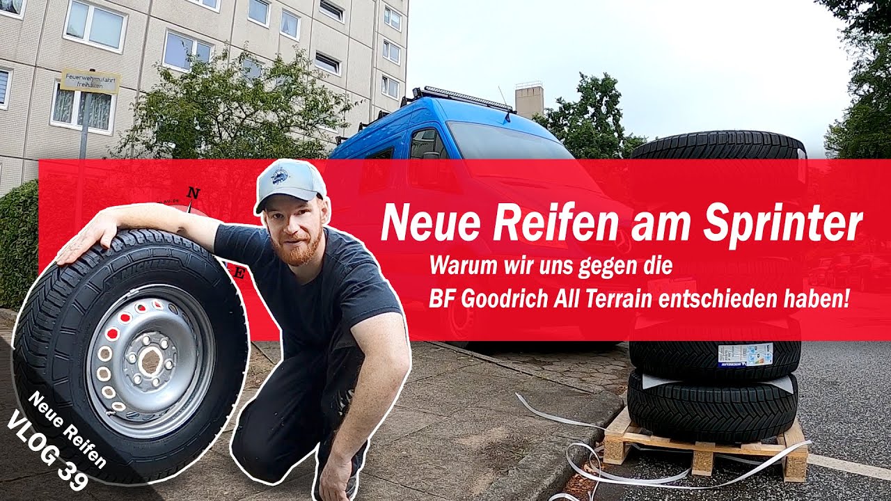 Vlog 39 - Ganzjahresreifen für den Sprinter Campervan Der beste Kompromiss ✨ MICHELIN CrossClimate ✨