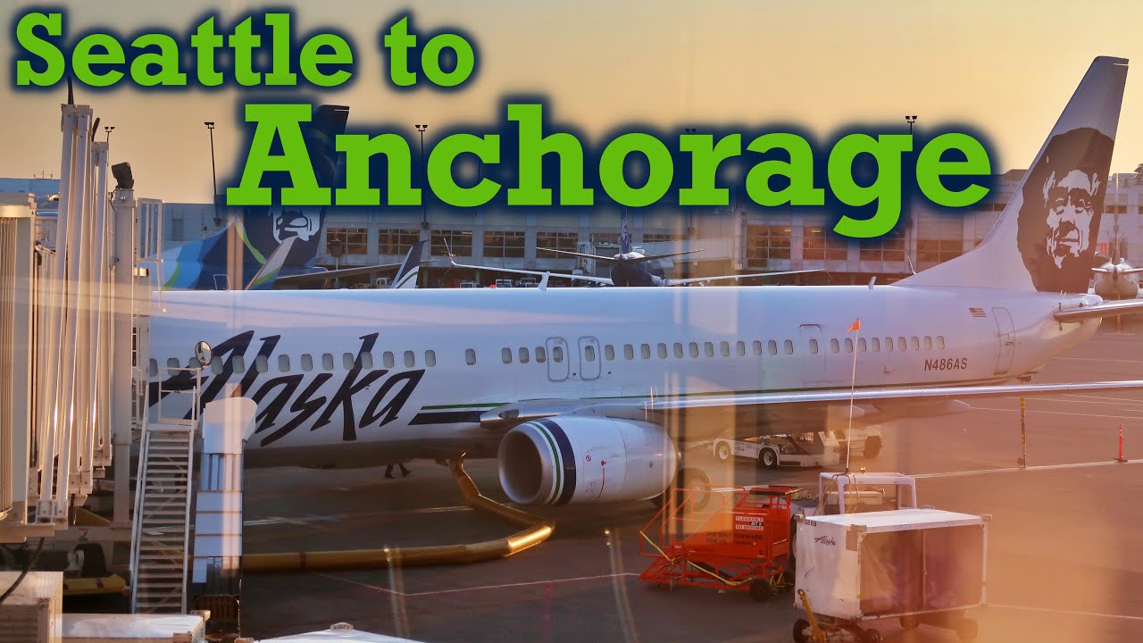 Full Flight: Alaska Airlines B737-900ER Seattle to Anchorage (SEA-ANC)