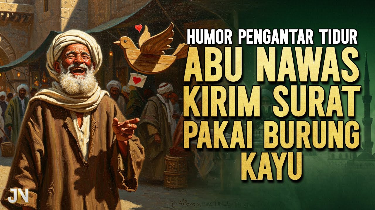 ABU NAWAS MENGIRIM SURAT DENGAN BURUNG KAYU || CERITA LUCU PENGANTAR TIDUR