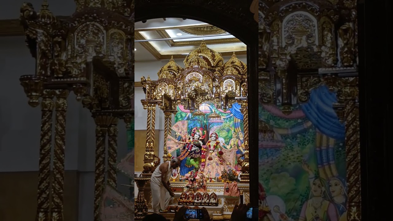 Happy Janmashtami || jay shree Krishna || Iskcon temple pune 🚩 #shorts #iskcon #pune