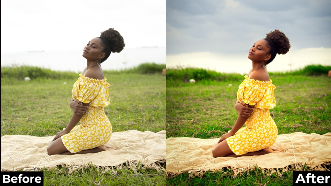 How to Retouch Skin & Color Grade Outdoor Photos in Photoshop (Natural Cinematic Look)