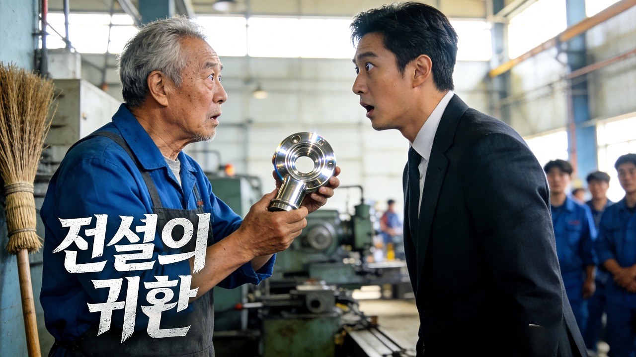 청소부 아빠의 정체가...?! 기계 업계를 뒤흔든 전설의 기술자 등장! 😮🔥