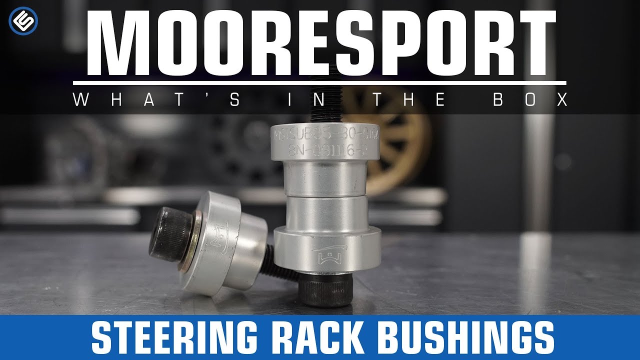 Mooresport Solid Steering Rack Bushings - Subaru STI 2015+