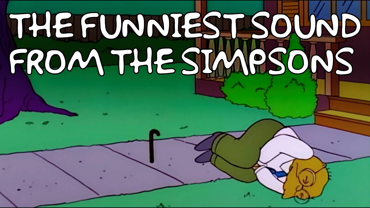 What is the Funniest Sound From The Simpsons? A Compilation From The Sounds of Springfield