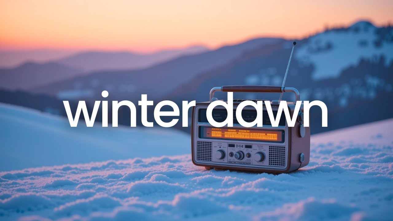 Winter Dawn Vibes ❄️ Calm Music for Gentle Winter Mornings