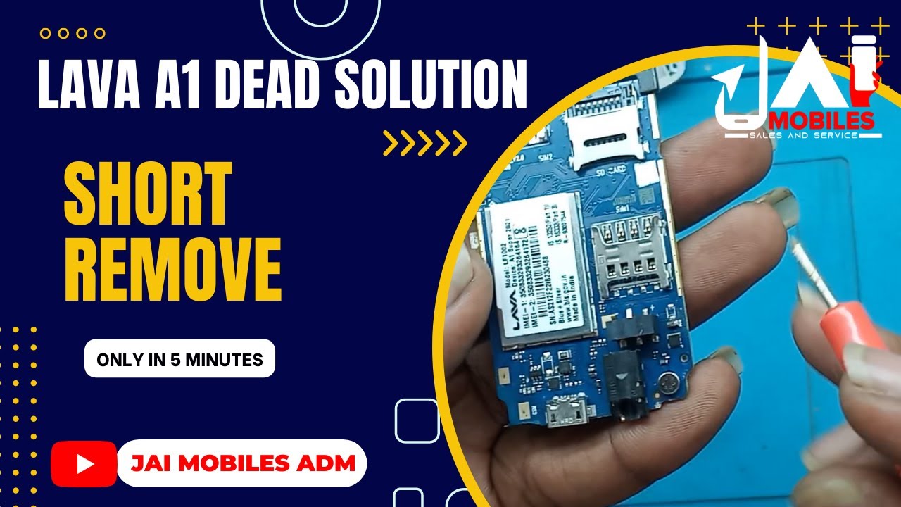 lava a1 dead solution | lava A1 short remove | lava a1 dead 100% working solution
