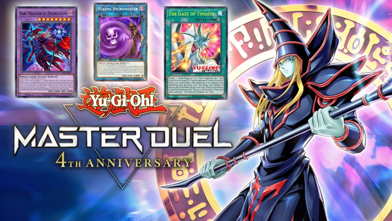 *NEW* DARK MAGICIAN SUPPORT! | Yu-Gi-Oh! Master Duel 4th Anniversary!