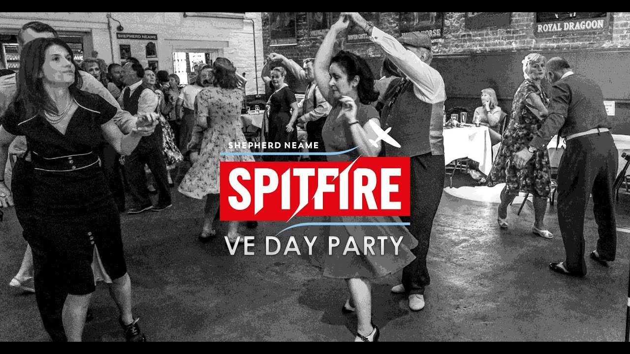 Sheps Spitfire VE Day Party | A toast and a song...