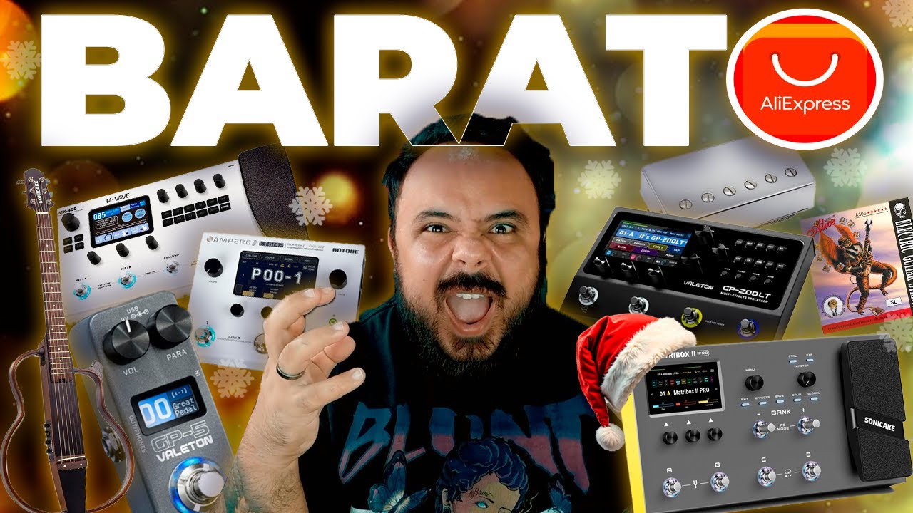 PREÇOS ABSURDOS! OFERTAS INSANAS EM PEDALEIRAS, PEDAIS, ACESSÓRIOS E CAPTADORES NO ALIEXPRESS, JÁ!
