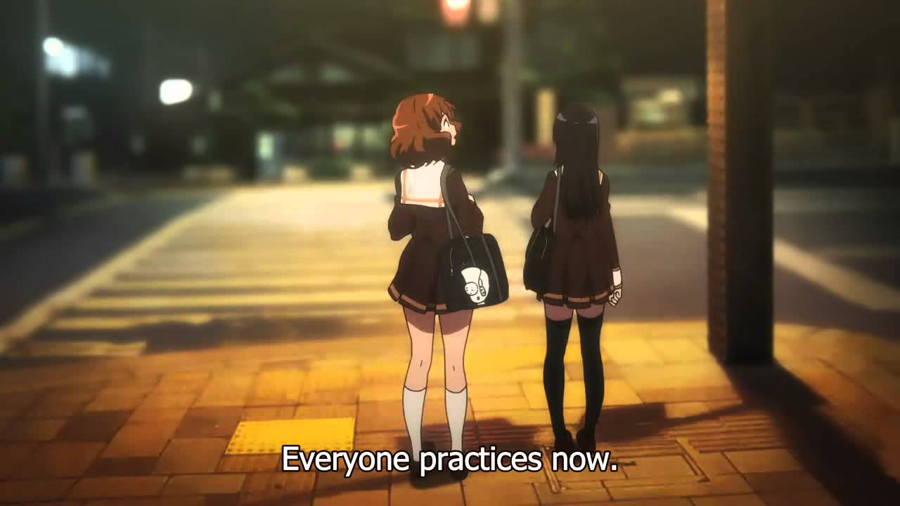 Hibike! Euphonium: Reina and Kumiko Walk Together