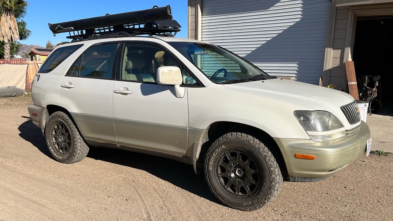 1999 Lexus RX 300 with method race wheels and general grabbers AT&rsquo;s