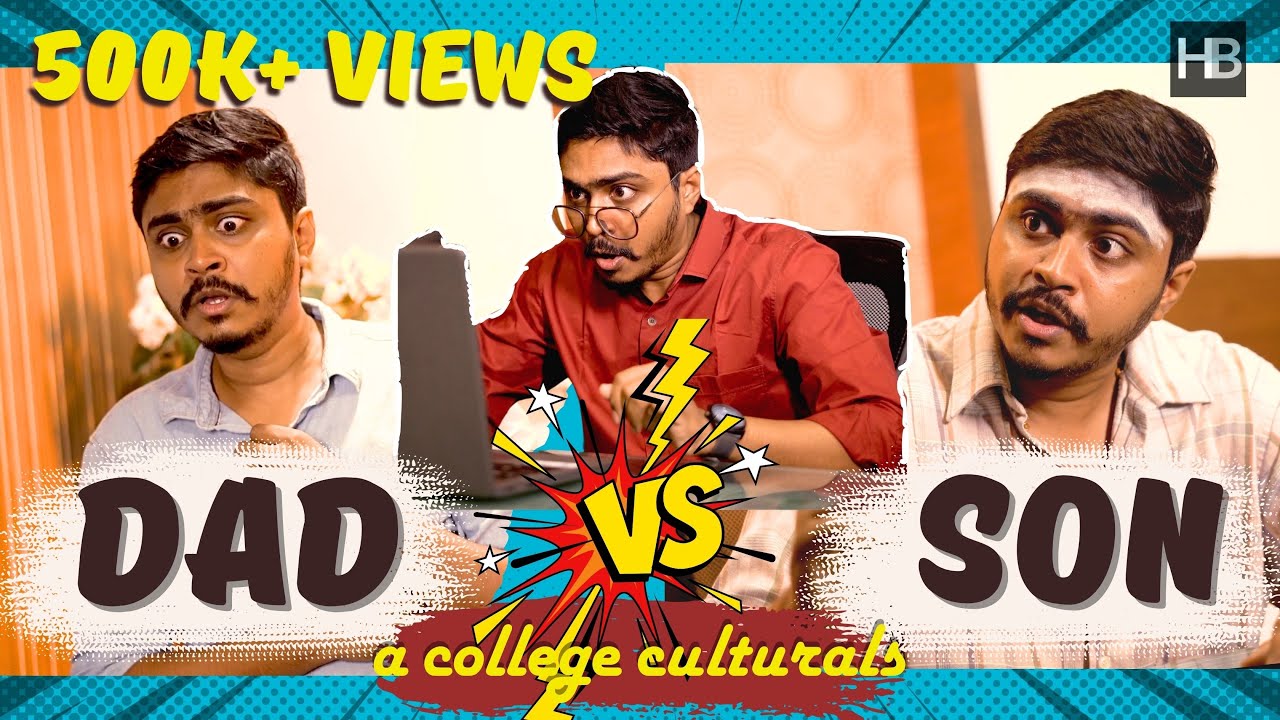 DAD vs SON - a college cultural | Hari Baskar