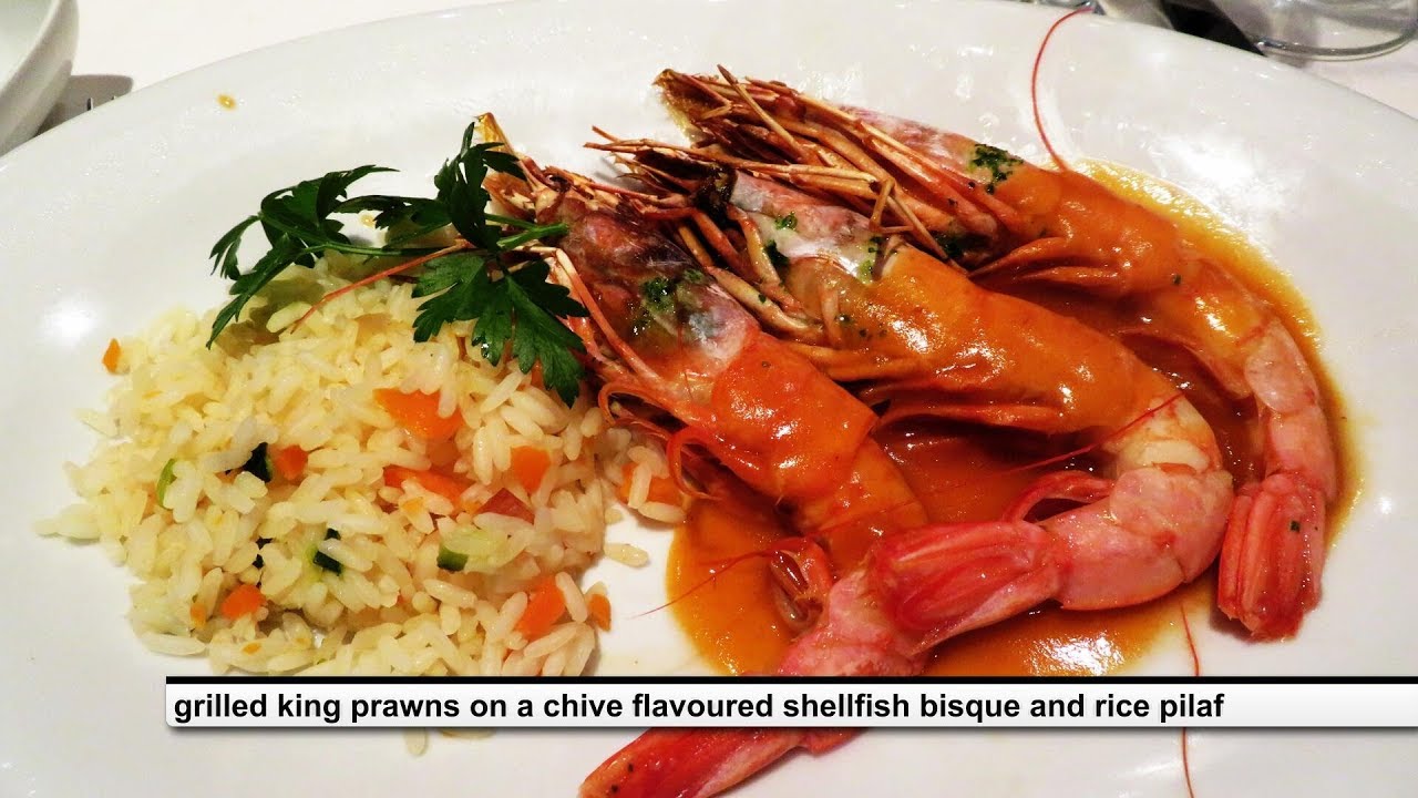 MSC SEAVIEW  DINNER -  all dishes -  english subtitles