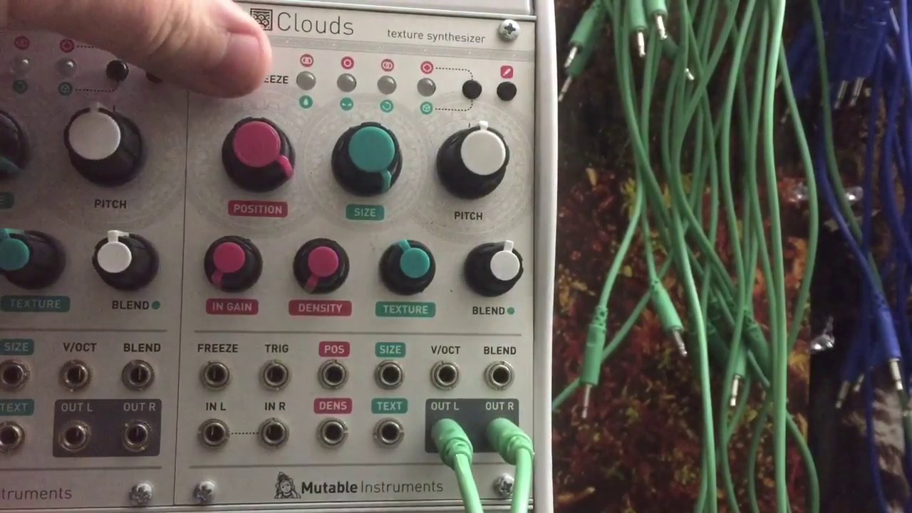 Mutable Instruments Clouds as a Lo-fi Tape Delay
