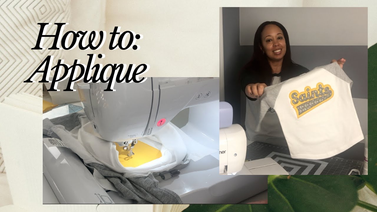 How to: Applique! using Brother PE800