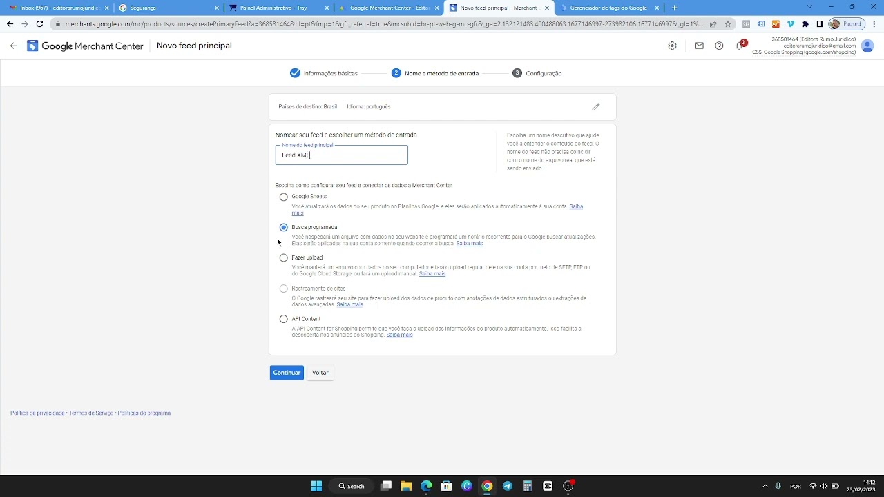 Como Integrar sua Loja Virtual na Tray com o Google Merchant para an&uacute;nciar no Google Shopping