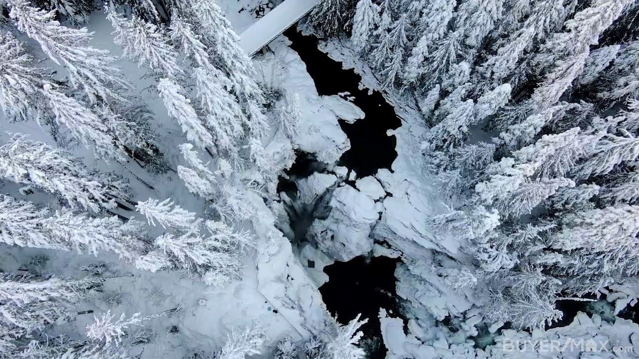Frozen Waterfall - Nooksack Falls - Mt. Baker - WA