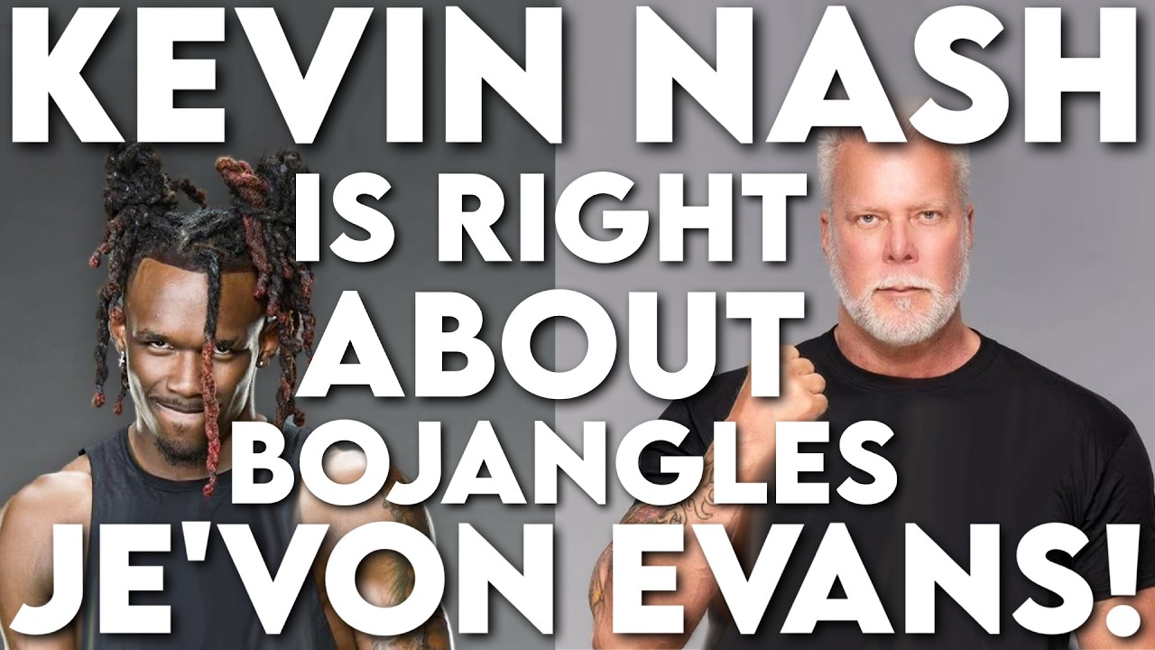 KeVin Nash Is Right About Bojangles Je'Von Evans @WWE @KliqThis @AEW  #wrestling