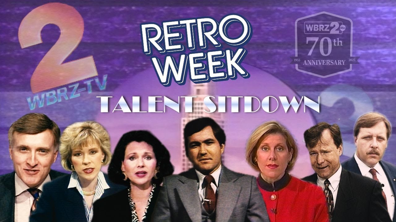 WBRZ RETRO WEEK: Talent sitdown with former WBRZ anchors and Sylvia Weatherspoon