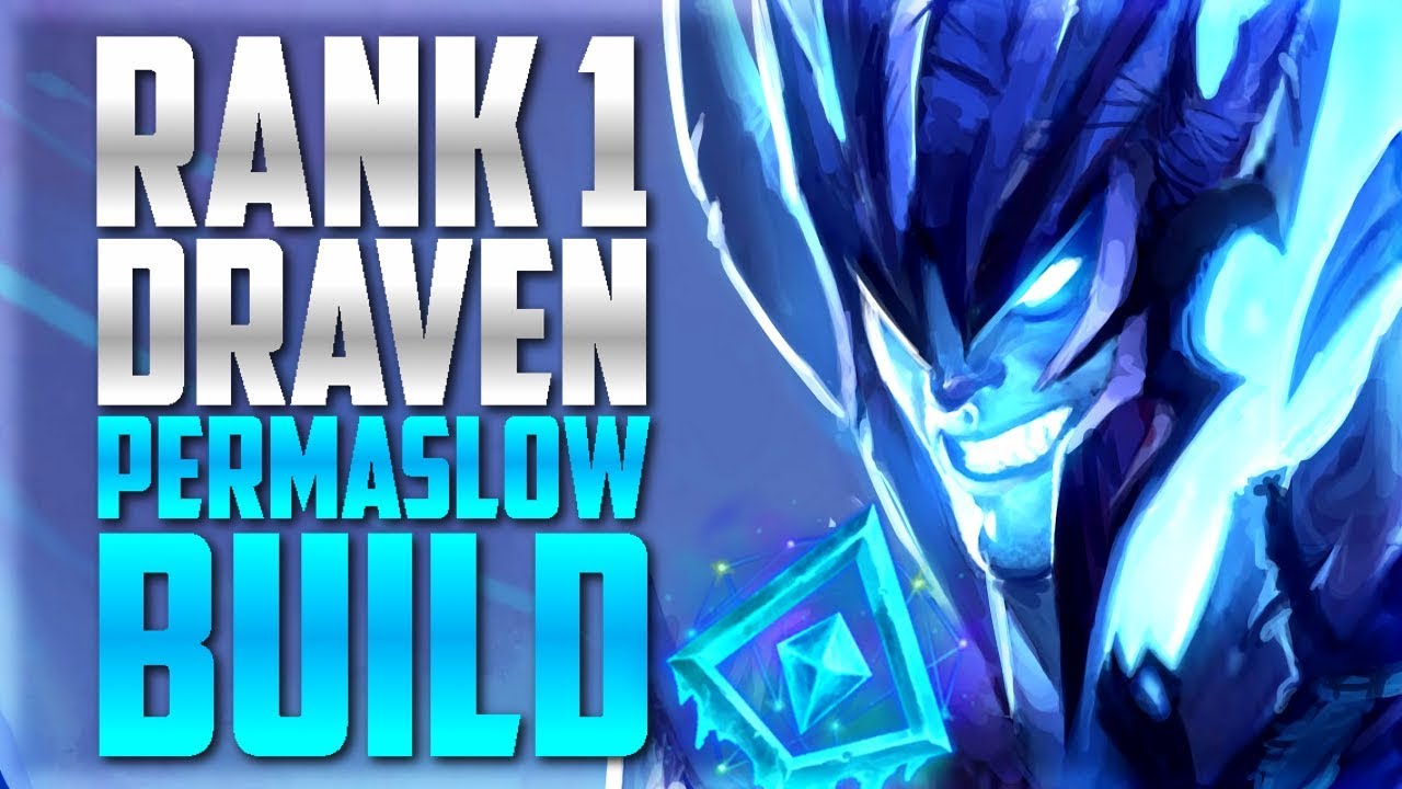 #1 DRAVEN WORLD NEW GLACIAL AUGMENT STRATEGY (THEY CAN'T GET AWAY) - League of Legends