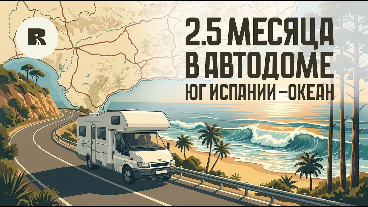 Юг Испании на автодоме. Добрались до океана.