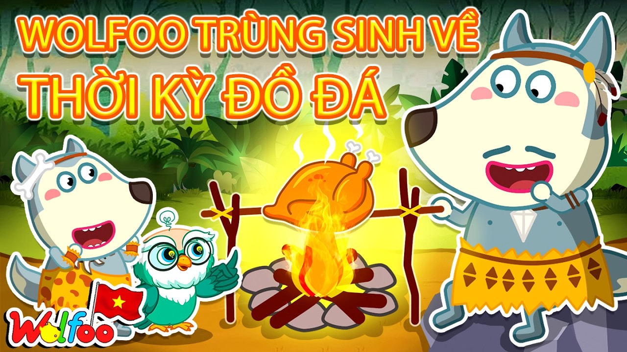 Wolfoo Trùng Sinh Về Thời Kỳ Đồ Đá 🪨⚒️ Wolfoo Khám Phá Những Điều Mới Lạ | Wolfoo Tiếng Việt