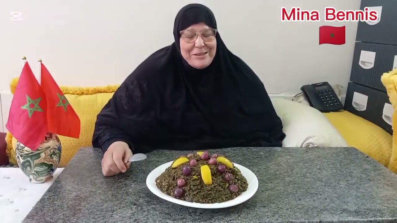 طريقة تحضير لبقولة مع مينة بنيس 🇲🇦