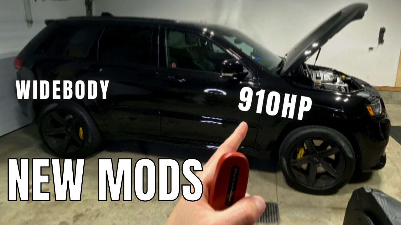 МОЙ НОВЫЙ БЕЗУМНЫЙ МОД ДЛЯ JEEP TRACKHAWK!